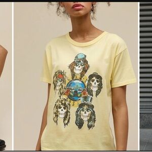 Daydreamer Yellow Graphic Tee